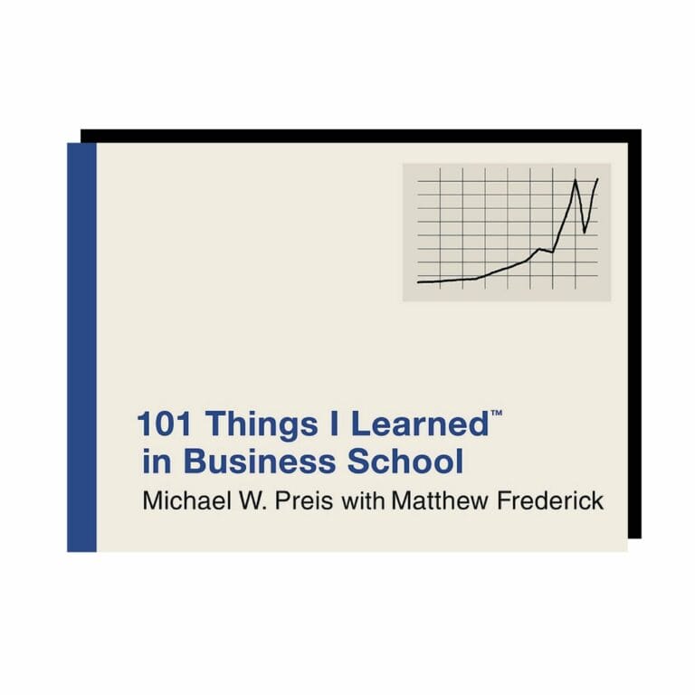 101 Things I Learned® in Business School (HC)